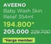 Promo Harga Aveeno Baby Skin Relief Body Wash 354 ml - Watsons