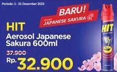 Promo Harga HIT Aerosol Japanese Sakura 600 ml - Alfamidi