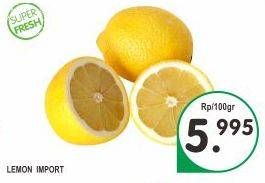 Promo Harga Lemon Import  - Superindo