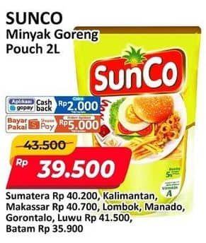 Promo Harga Sunco Minyak Goreng 2000 ml - Alfamart
