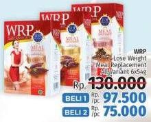 Promo Harga WRP Lose Weight Meal Replacement All Variants 324 gr - LotteMart