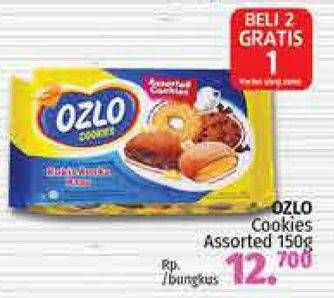 Promo Harga KHONG GUAN Ozlo Assorted 150 gr - LotteMart