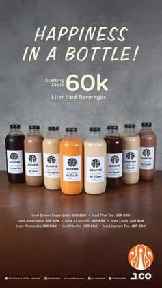 Promo Harga Happiness in a Bottle  - JCO
