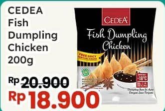 Promo Harga Cedea Dumpling Chicken 200 gr - Indomaret