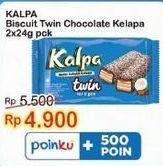 Promo Harga KALPA Wafer Cokelat Kelapa Twin 48 gr - Indomaret