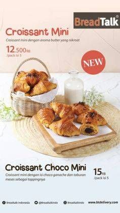 Promo Harga BREADTALK Croissant Mini  - BreadTalk