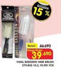 Promo Harga VIDAL SASSOON Hair Brush Styling VS.901, VS.3  - Superindo