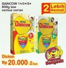 Promo Harga DANCOW Nutritods 1+/3+/5+ All Variants per 2 box 800 gr - Indomaret