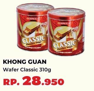 Promo Harga Khong Guan Classic Wafer Mini 310 gr - Yogya