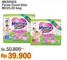 Promo Harga Merries Pants Good Skin M22, L20 20 pcs - Indomaret