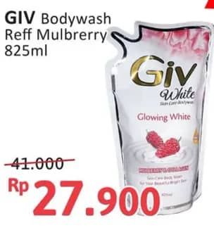 Promo Harga GIV Body Wash Mulberry Collagen 825 ml - Alfamidi