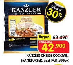 Promo Harga Kanzler Cocktail/Frankfurter  - Superindo