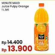 Promo Harga Minute Maid Juice Pulpy Orange 1000 ml - Indomaret