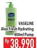 Promo Harga VASELINE Aloe Soothie 400 ml - Hypermart