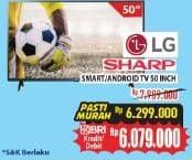 Promo Harga LG UHD SMART TV 50  - Hypermart