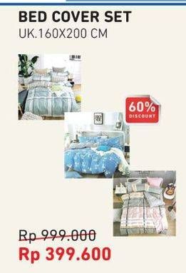 Promo Harga Bed Cover Set 160x200cm  - Courts