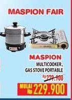 Promo Harga MASPION Gas Stove/ Multicooker  - Hypermart