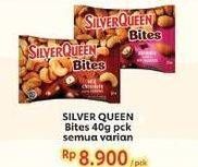 Promo Harga SILVER QUEEN Bites All Variants 40 gr - Indomaret