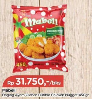 Promo Harga Mabell Nugget Bubble 450 gr - TIP TOP