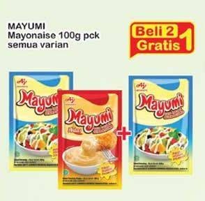 Promo Harga MAYUMI Mayonnaise All Variants 100 gr - Indomaret