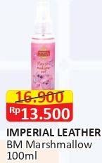 Promo Harga CUSSONS IMPERIAL LEATHER Body Mist Marshmallow 100 ml - Alfamart