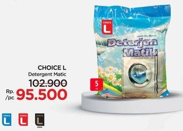 Promo Harga Choice L Detergent Matic 5000 gr - Lotte Grosir