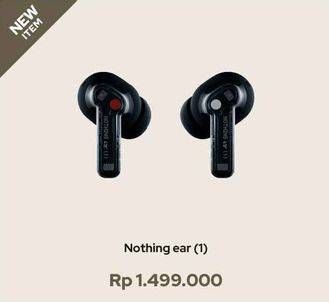 Promo Harga Nothing Ear (1) Earbud Black  - iBox