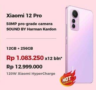 Promo Harga Xiaomi 12 Pro 12 GB + 256 GB  - Erafone