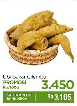 Promo Harga Ubi Bakar Cilembu per 100 gr - Carrefour