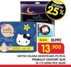 Promo Harga SOFTEX Celana Menstruasi/SOFTEX Comfort Slim  - Superindo