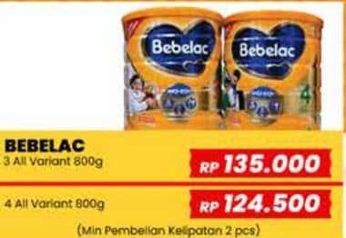 Promo Harga Bebelac 3 Susu Pertumbuhan All Variants 800 gr - Yogya