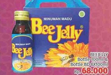 Promo Harga BEE JELLY Jus Madu per 6 botol 100 ml - LotteMart