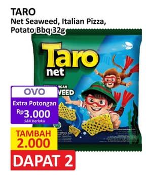 Promo Harga Taro Net Seaweed, Italian Pizza, Potato BBQ 36 gr - Alfamart