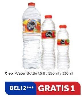 Promo Harga CLEO Air Minum 330 ml - Carrefour