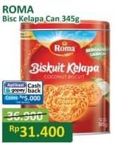 Promo Harga Roma Biskuit Kelapa 345 gr - Alfamart