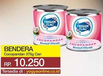 Promo Harga FRISIAN FLAG Susu Kental Manis Coco Pandan 370 gr - Yogya