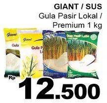 Promo Harga Giant/SUS Gula Pasir Lokal, Premium  - Giant