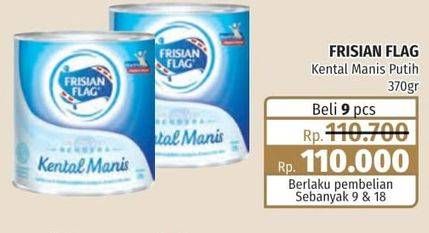 Promo Harga Frisian Flag Susu Kental Manis Putih 370 gr - Lotte Grosir