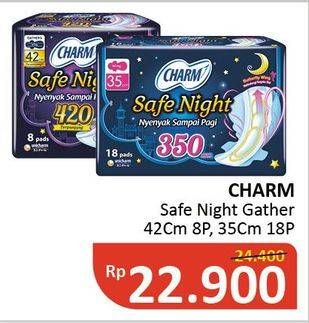 Promo Harga CHARM Safe Night  - Alfamidi