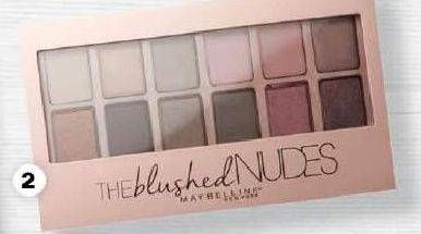 Promo Harga MAYBELLINE Eyeshadow The Blushed Nudes  - Guardian