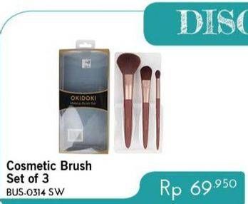 Promo Harga OKIDOKI Cosmetic Brush  - Carrefour