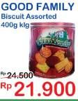 Promo Harga GOOD FAMILY Biscuit 400 gr - Indomaret