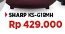 Promo Harga Sharp Rice Cooker KS-G18MH 1800 ml - COURTS