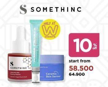 Promo Harga SOMETHINC Skincare  - Watsons