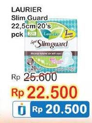 Promo Harga Laurier Super Slimguard Day 22.5cm 20 pcs - Indomaret