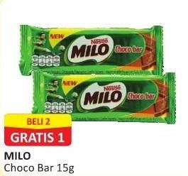 Promo Harga MILO Choco Bar 15 gr - Alfamart