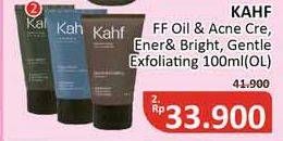 Promo Harga Kahf Face Wash Oil And Acne Care, Skin Energizing And Brightening, Gentle Exfoliating 100 ml - Alfamidi