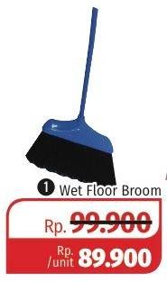 Promo Harga SWASH Wet Floor Broom  - Lotte Grosir