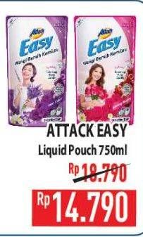 Promo Harga ATTACK Easy Detergent Liquid 750 ml - Hypermart