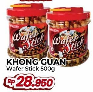 Promo Harga Khong Guan Wafer Stick 500 gr - Yogya